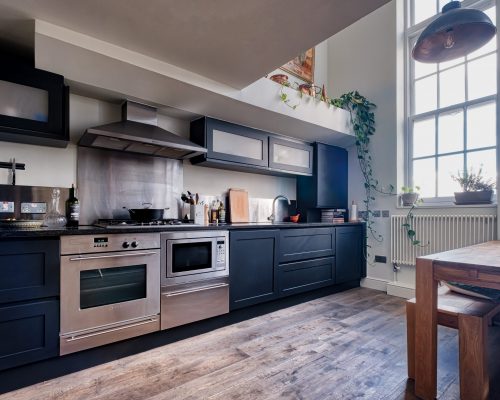 Replacement kitchen doors, dark grey shaker